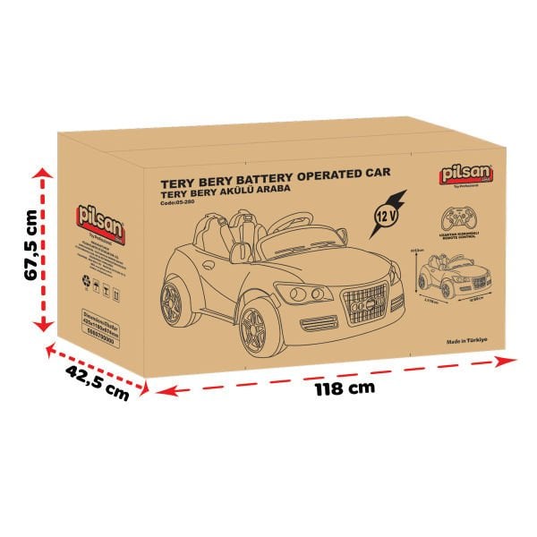 Tery Bery 12V Uzaktan Kumandalı Araba