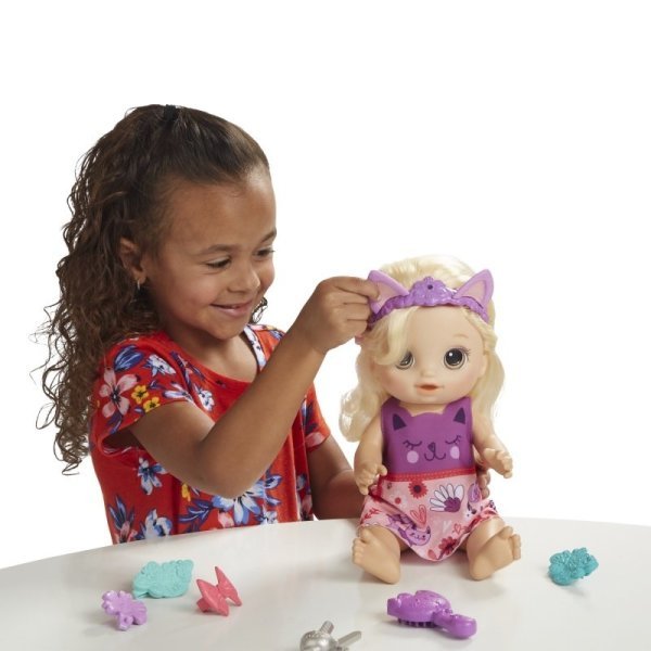 Baby Alive Bebeğimle Saç Tasarımı - Sarışın