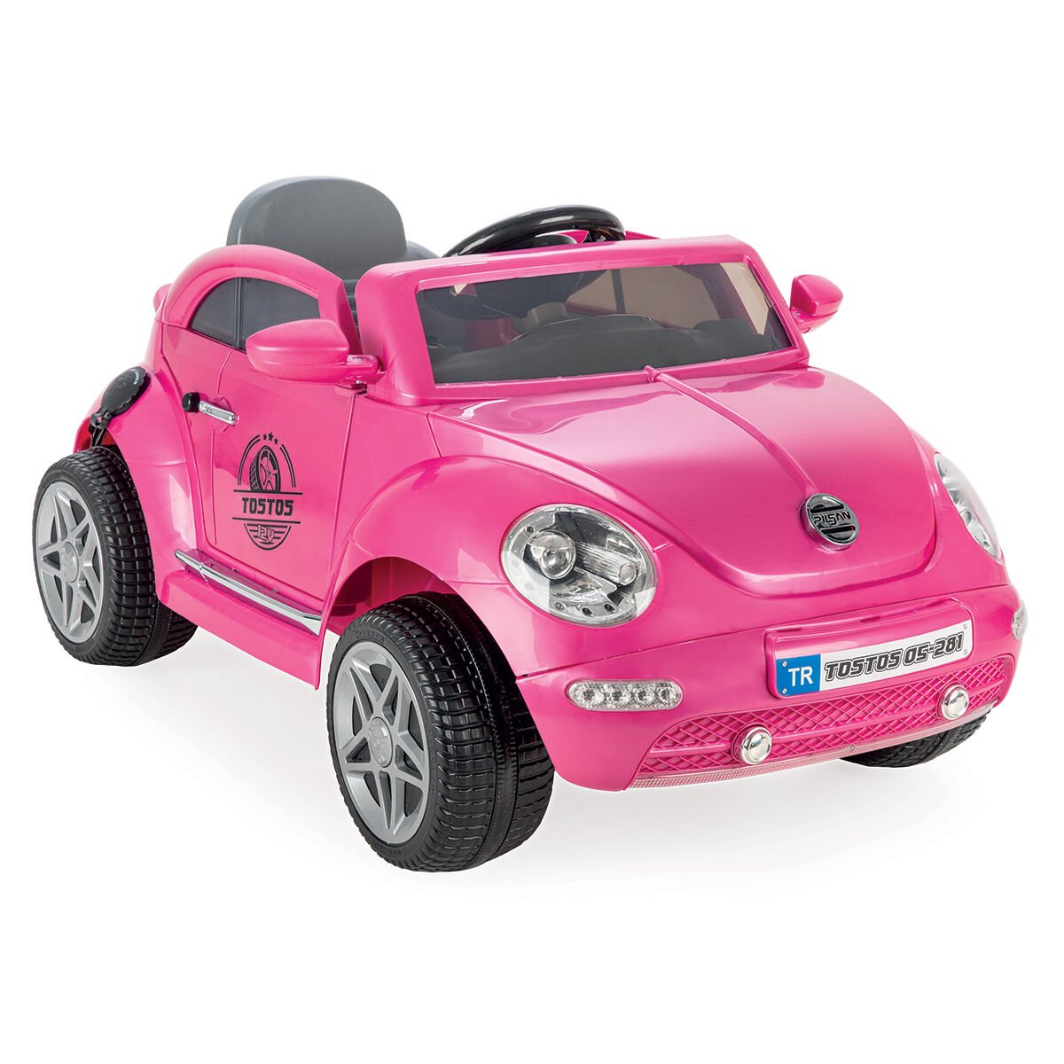 Tostos 12V Uzaktan Kumandalı Akülü Araba Pembe (05-281)