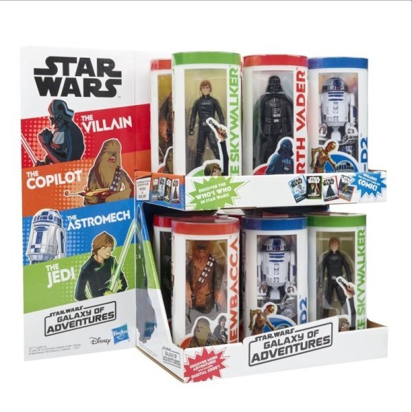 Star Wars Galaxy of Adventures Darth Vader Figür