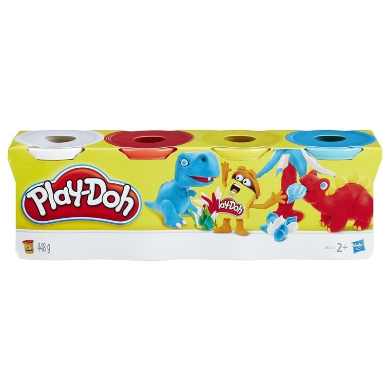 Play-Doh 4'lü Hamur - Klasik Renkler