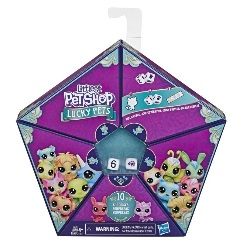 Littlest Pet Shop Şanslı Minişler Şans Ekibi 4'Lü Sürpriz Paket