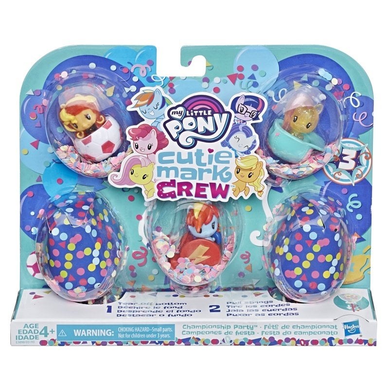 My Little Pony Cutie Mark Crew Koleksiyon Seti - Şampiyonluk Partisi