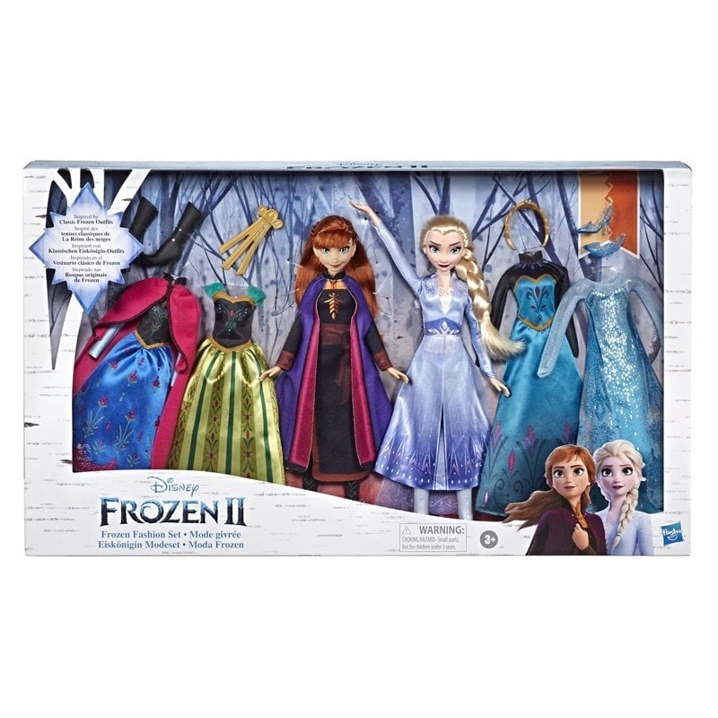 Disney Frozen 2 Elsa ve Anna Büyük Moda Seti