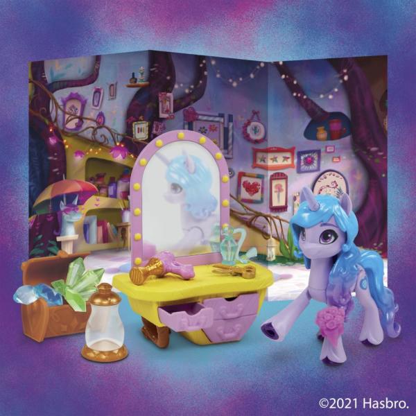 My Little Pony: Yeni Bir Nesil Film Oyun Seti - Izzy Moonbow ve Güzellik Salonu