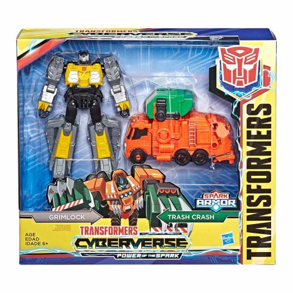 Transformers Cyberverse Spark Armor Elite Grimlock Figür