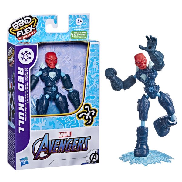 Avengers Bend & Flex Missions Red Skull Buz Görevi