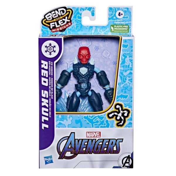 Avengers Bend & Flex Missions Red Skull Buz Görevi