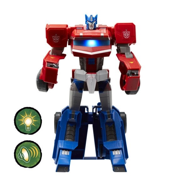 Transformers Bumblebee Cyberverse Maceraları Optimus Prime Sür-ve-Dönüştür Büyük Figür