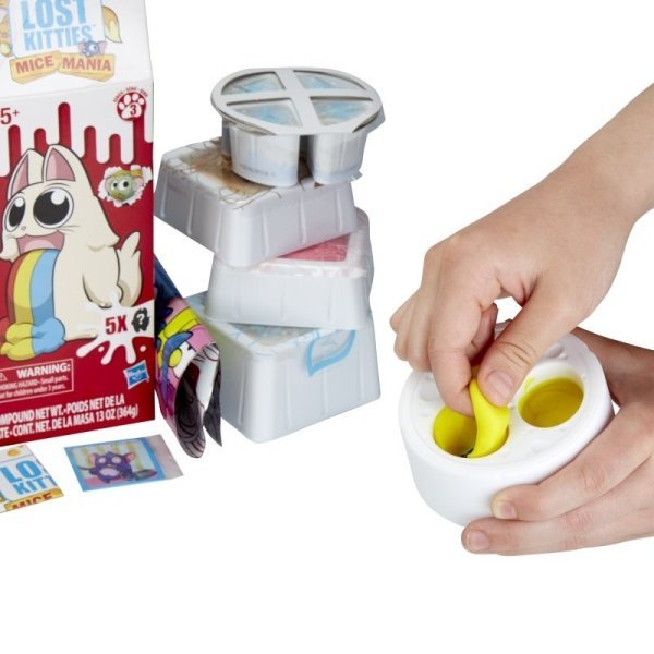 Lost Kitties Mice Mania Afacan Fareler Beşli Figür