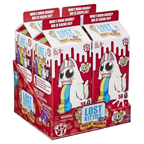 Lost Kitties Mice Mania Afacan Fareler Beşli Figür