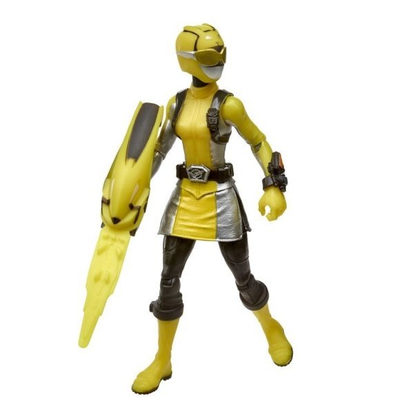 Power Rangers Beast Morphers Sarı Ranger ve Morphin Jax Beastbot