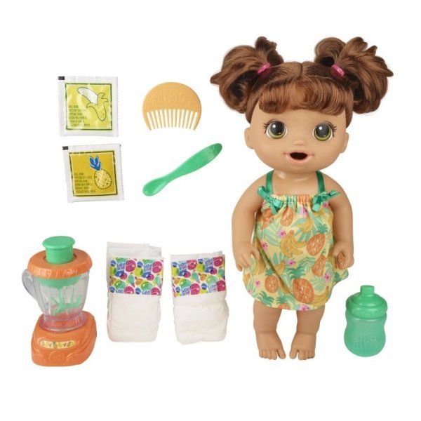 Baby Alive Bebeğim Ve Sihirli Mikseri - Kumral