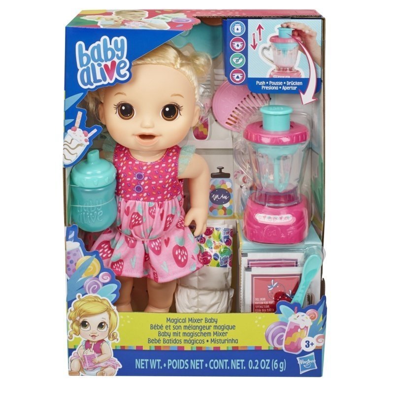 Baby Alive Bebeğim Ve Sihirli Mikseri - Sarışın