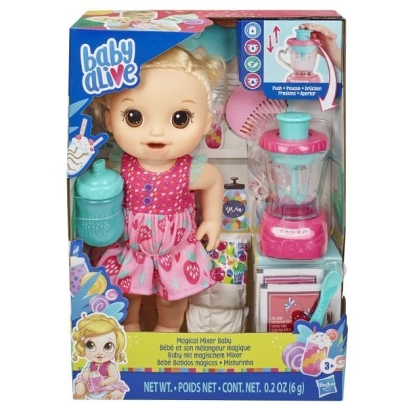 Baby Alive Bebeğim Ve Sihirli Mikseri - Sarışın