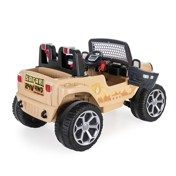 Safari 24V 4x4 Uzaktan Kumandalı Çift Kişilik Akülü Araba