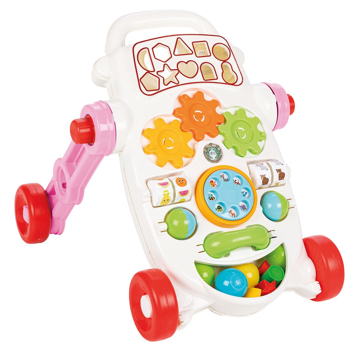 Happy İlk Adım Arabası Pembe (07 539)