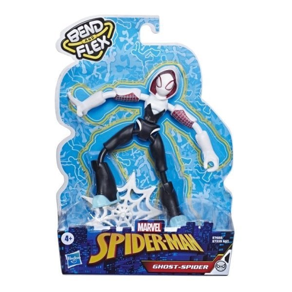 Spider-Man Bend & Flex Ghost-Spider Figür