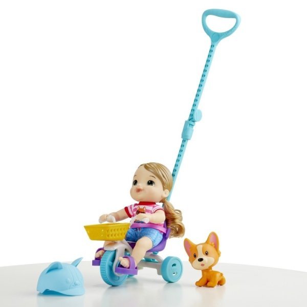 Baby Alive Minik Bebeğim ve Üç Tekerlekli Bisikleti