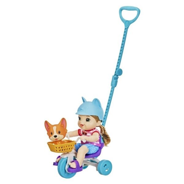 Baby Alive Minik Bebeğim ve Üç Tekerlekli Bisikleti