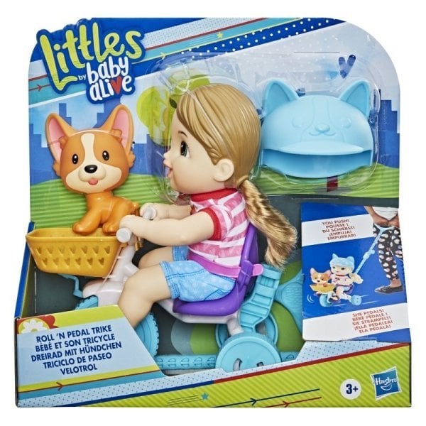 Baby Alive Minik Bebeğim ve Üç Tekerlekli Bisikleti