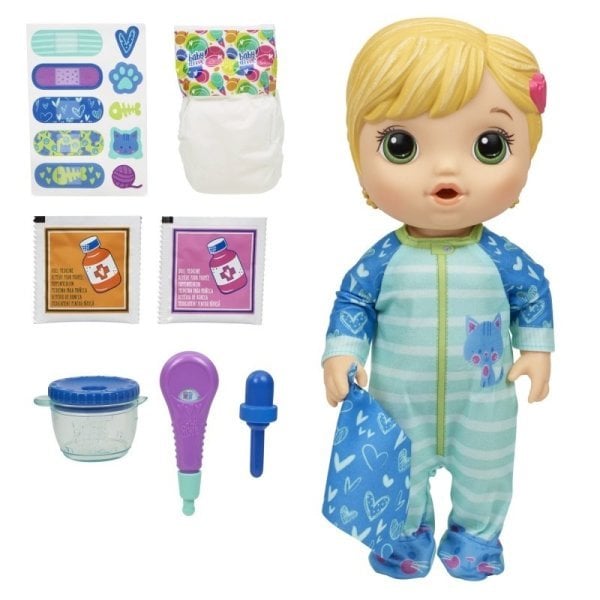 Baby Alive Bebeğim Hasta Oldu - Sarışın