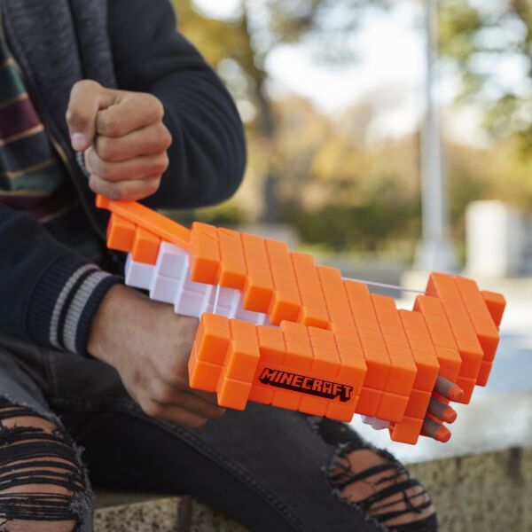Nerf Minecraft Pillager Yaylı Dart Tabancası