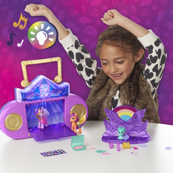 My Little Pony Müzikli ve Işıklı Mane Melody Oyun Seti