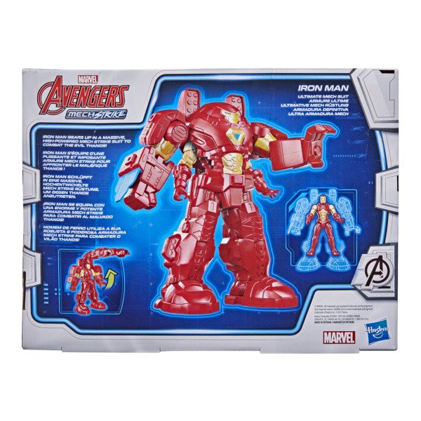 Avengers Mech Strike Ultimate Mech Suit Iron Man Figür