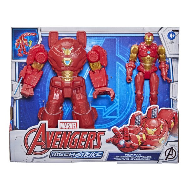 Avengers Mech Strike Ultimate Mech Suit Iron Man Figür