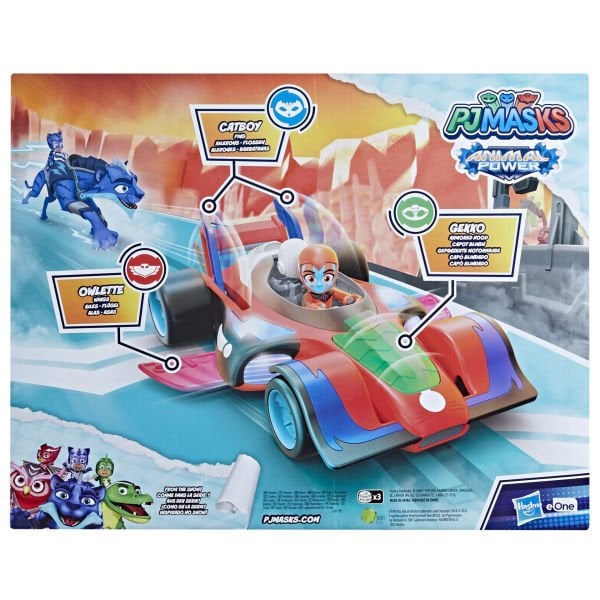 Pijamaskeliler Animal Power Turbo Şimşek Araç