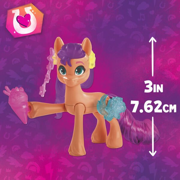 My Little Pony Sevimli İşaret Sihri Pony Figür Sunny Starscout
