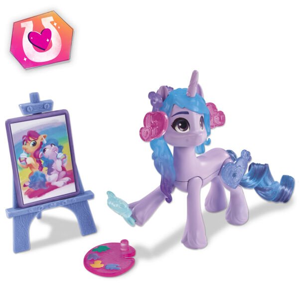 My Little Pony Sevimli İşaret Sihri Pony Figür İzzy Moonbow