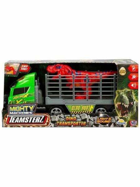 Işıklı Ve Sesli Dinozor Taşıyıcı Kamyon