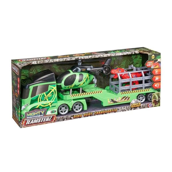Teamsterz Mighty Dino Hunt Transporter Sesli ve Işıklı