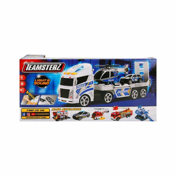 Teamsterz Mighty Machines Police Transporter Sesli ve Işıklı