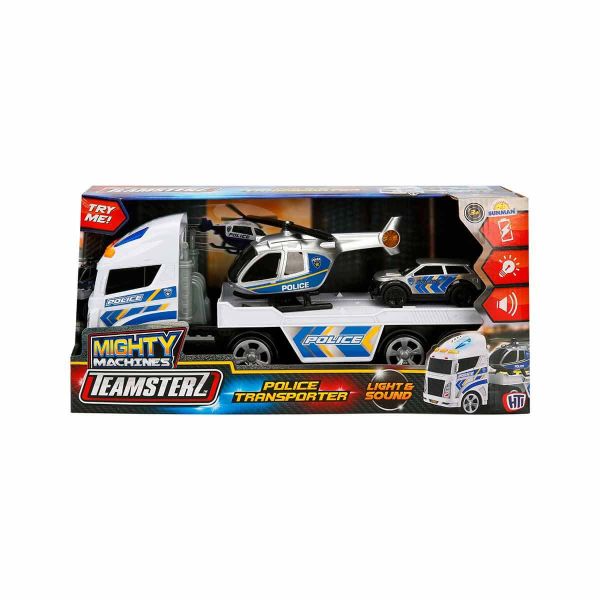 Teamsterz Mighty Machines Police Transporter Sesli ve Işıklı