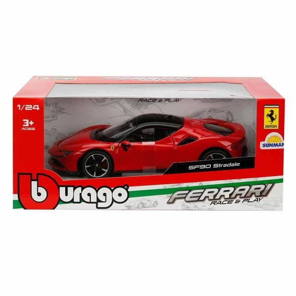Ferrari SF90 Stradale Model Araba 1:24