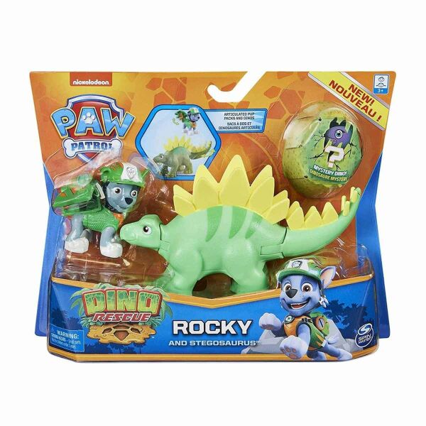 Paw Patrol Dino Rescue Oyun Seti Rocky And Stegosaurus