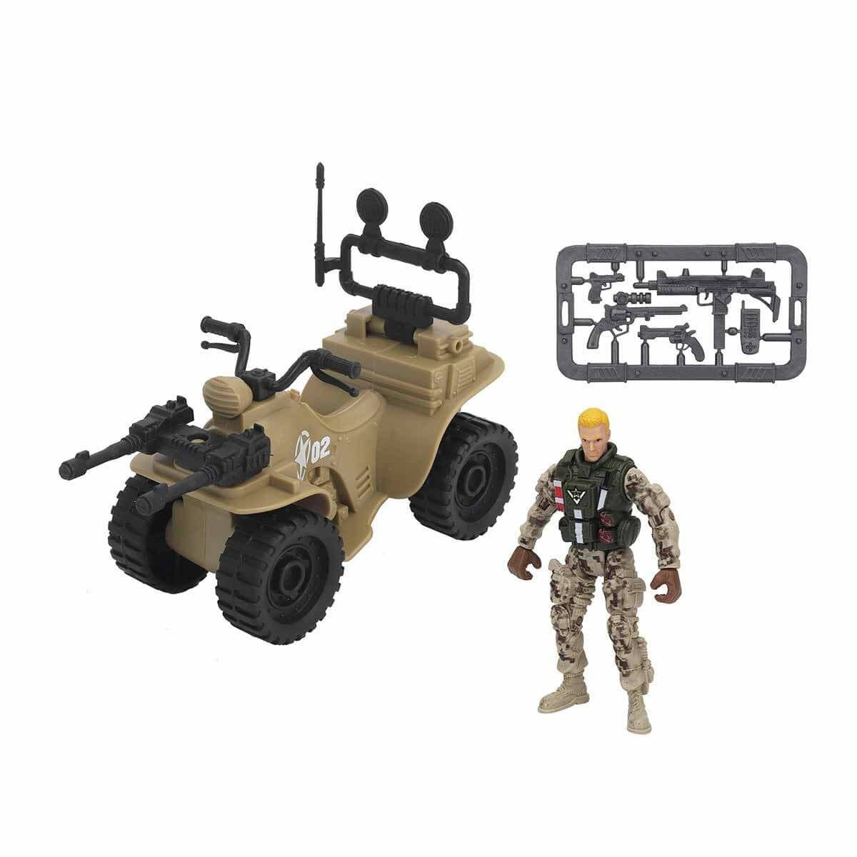 Soldier Force Askeri Oyun Seti Askeri Atv