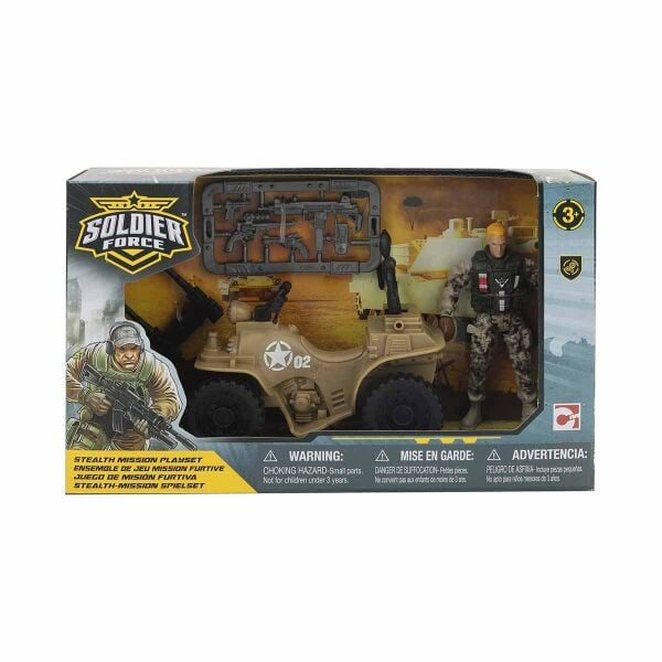 Soldier Force Askeri Oyun Seti Askeri Atv