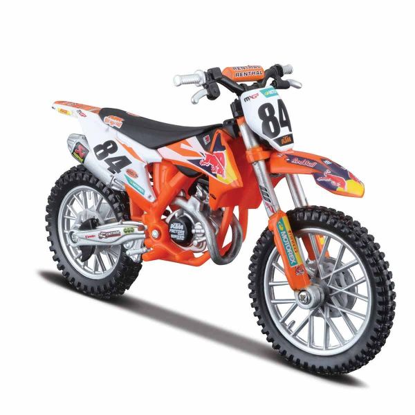 Red Bull KTM 450 Motosiklet 1:18 Ktm 450 Sx-F Factory Edition 2018