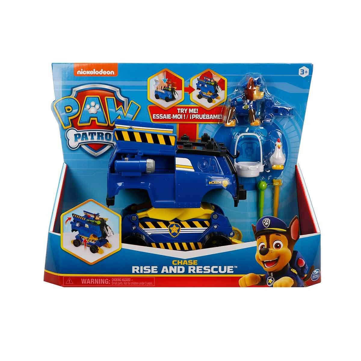Paw Patrol Rise and Rescue Kurtarma Araçları Chase
