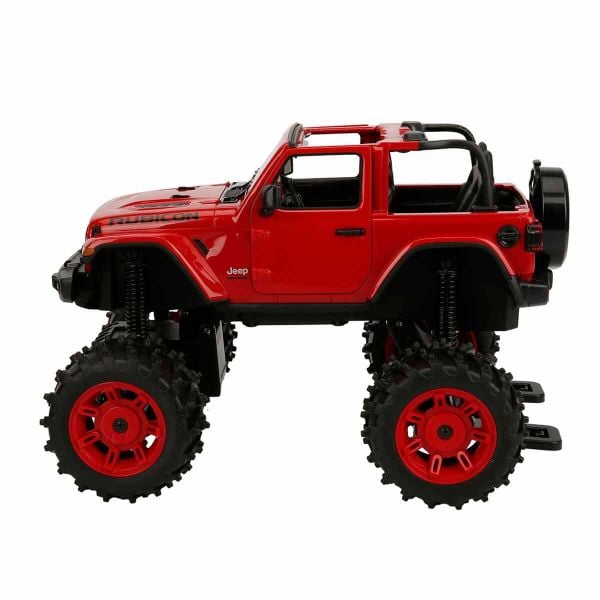 Jeep Wrangler Rubicon Uzaktan Kumandalı Araba 28 cm 1:14 79410-Kırmızı