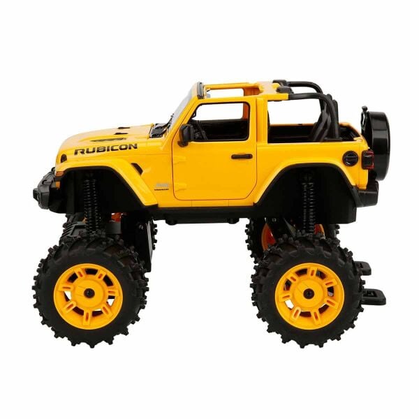 Jeep Wrangler Rubicon Uzaktan Kumandalı Araba 28 cm 1:14 79410-Sarı