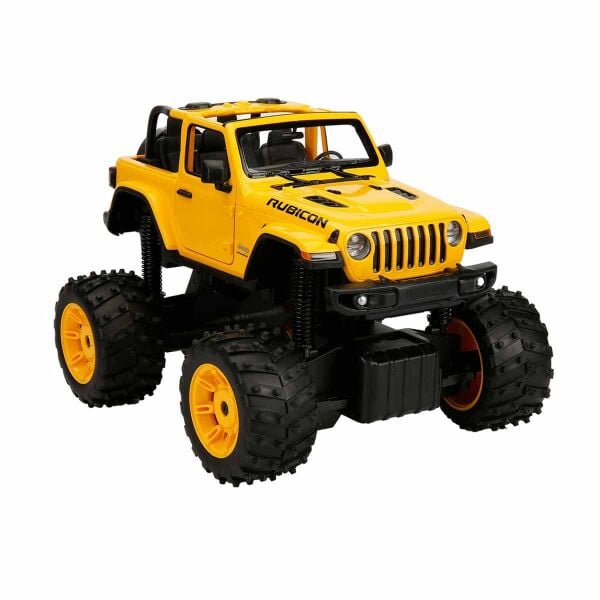 Jeep Wrangler Rubicon Uzaktan Kumandalı Araba 28 cm 1:14 79410-Sarı