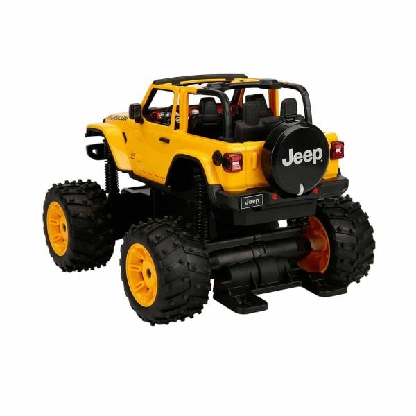 Jeep Wrangler Rubicon Uzaktan Kumandalı Araba 28 cm 1:14 79410-Sarı
