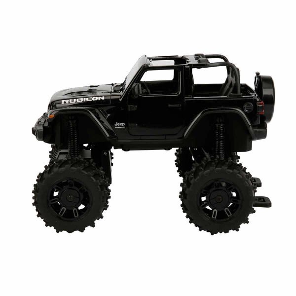 Jeep Wrangler Rubicon Uzaktan Kumandalı Araba 28 cm 1:14 79410-Siyah