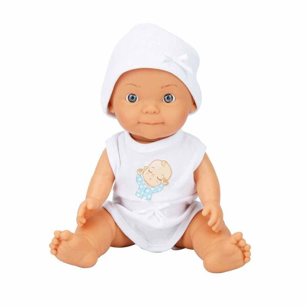 Bebelou Hoş Geldin Bebeği Sesli 30 cm. 30101-Mavi