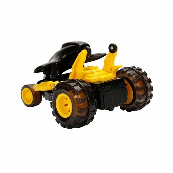 Drift Shark Işıklı 360 Derece Dönen USB Şarjlı Uzaktan Kumandalı Araba 3254-Sarı